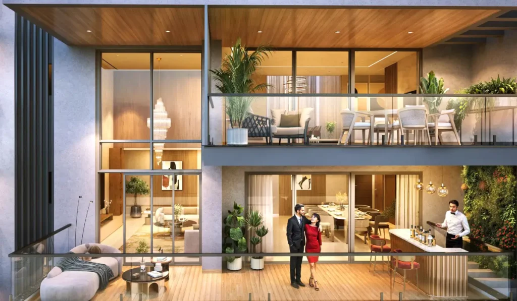 Snn Duomont double height balcony